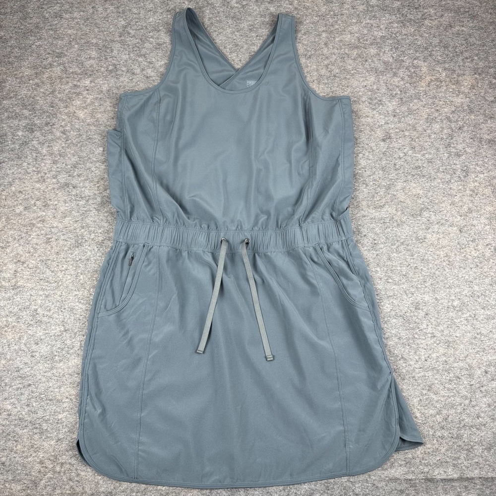 Patagonia Fleetwith Dress Sleeveless 58335 Gray Womens XL